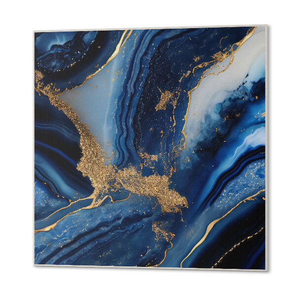 Pvc wall panel square Abstract style wavy pattern