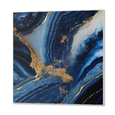 Pvc wall panel square Abstract style wavy pattern