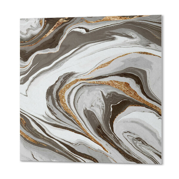 Wall panel square Dynamic waves in an artistic approach