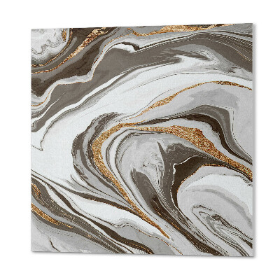 Wall panel square Dynamic waves in an artistic approach