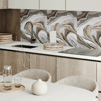 Wall panel square Dynamic waves in an artistic approach
