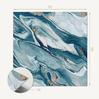 Wall paneling Abstract wave patterns