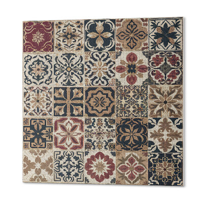 Pvc wall panel square Stylish mosaic arrangements