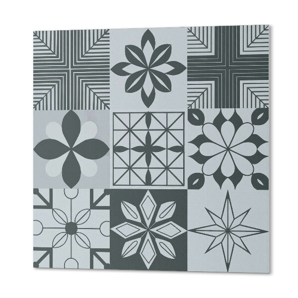 Wall paneling Geometric puzzle in a mosaic version