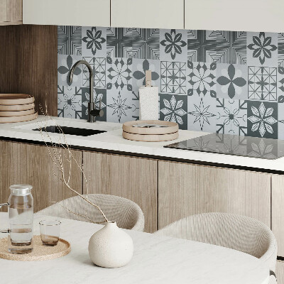 Wall paneling Geometric puzzle in a mosaic version