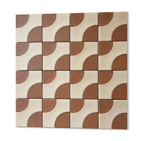 Pvc wall panel square Stylish geometric motifs