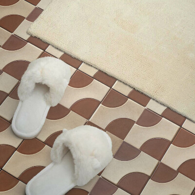 Pvc wall panel square Stylish geometric motifs