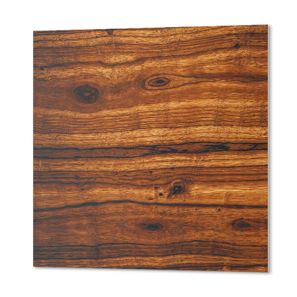 Wall panel square Stylish wooden motif