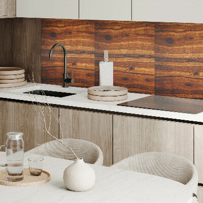 Wall panel square Stylish wooden motif