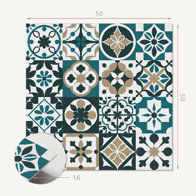 Pvc wall panel square Stylish tiles in a harmonious layout