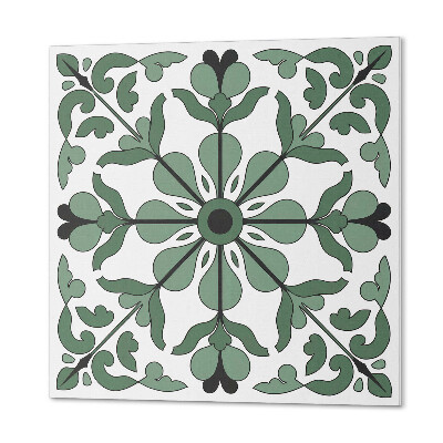 Wall panel square Harmony of plants in a balanced form