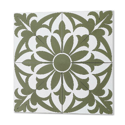 Wall paneling Plant motif with flowers and leaves
