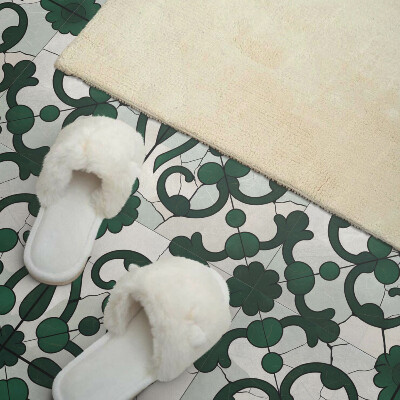Pvc wall panel square Plant ornaments in an elegant edition