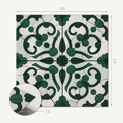 Pvc wall panel square Plant ornaments in an elegant edition
