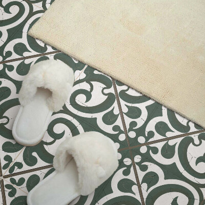 Wall panel square Patterns painted by nature