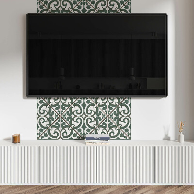 Wall panel square Patterns painted by nature