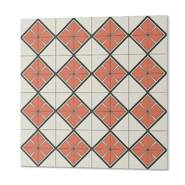 Wall paneling Stylish geometric rhombus motif