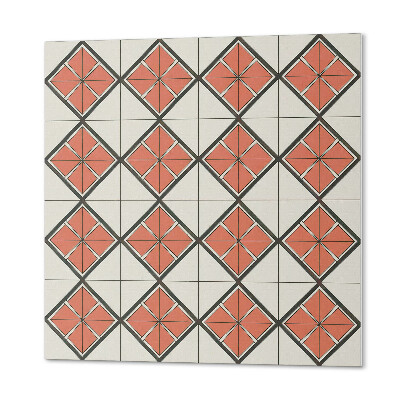Wall paneling Stylish geometric rhombus motif