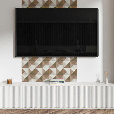 Wall paneling Abstract Triangle Geometry