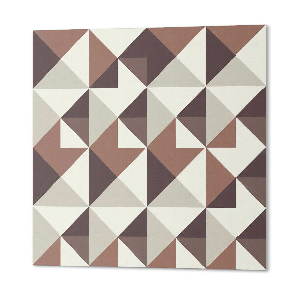 Pvc wall panel square Triangle geometry in a unique design