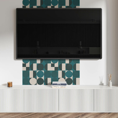 Wall paneling Dynamic forms and geometric motifs