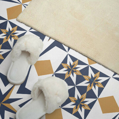 Wall panel square Square patterns with geometric stars