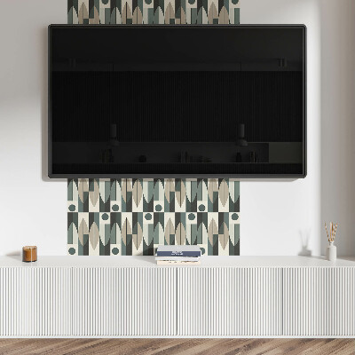 Wall paneling Abstraction in geometric shapes