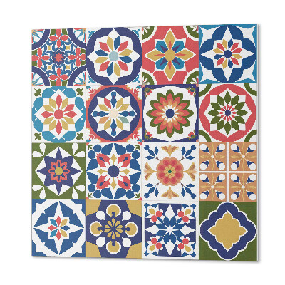 Wall panel square Stylish squares in a mosaic design