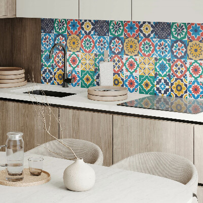 Wall paneling Mosaic arrangement in artistic style