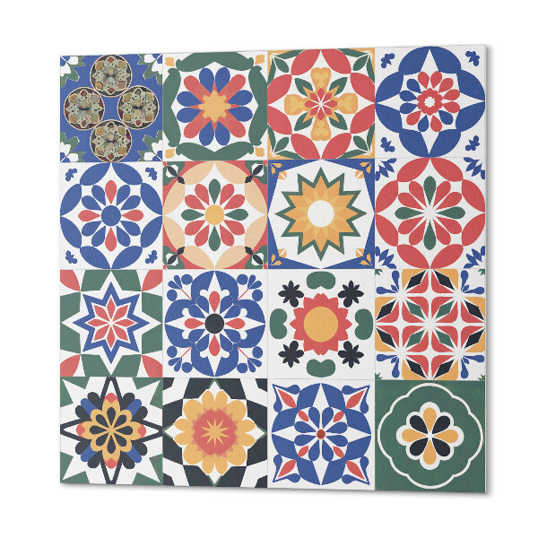 Pvc wall panel square Mosaic arrangement in rows