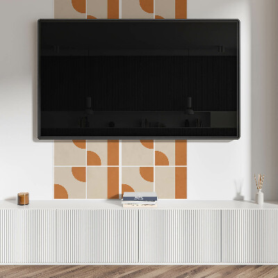 Wall paneling Abstract geometric pattern