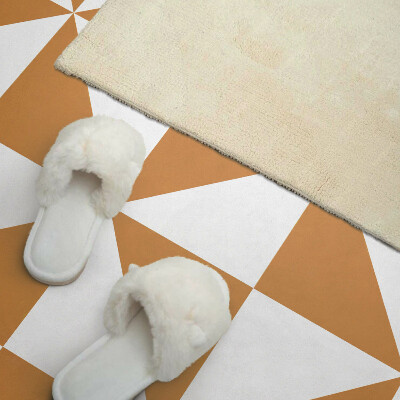 Wall paneling Triangle geometry embedded in squares