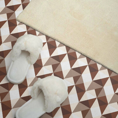 Pvc wall panel square Stylish geometric pattern with triangles