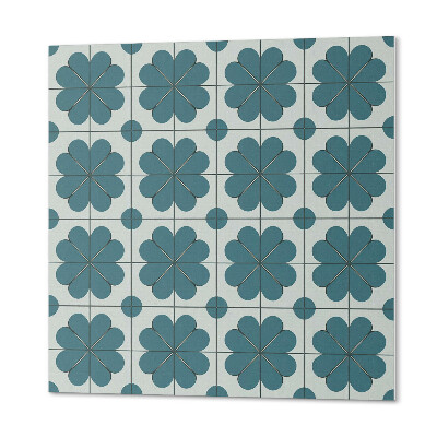 Wall panel square Floral arrangements in an elegant style