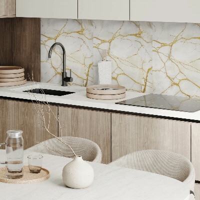 Wall panel square Classic marble with refined veining