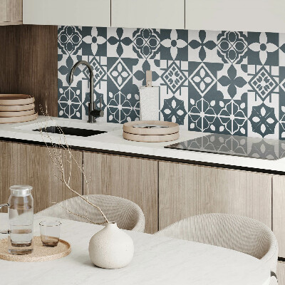 Wall paneling Geometric shapes on tiles