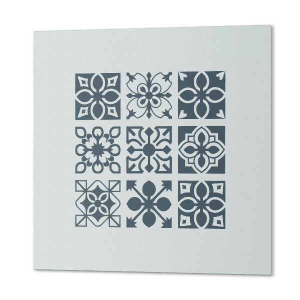 Pvc wall panel square Geometric arrangements in square patterns
