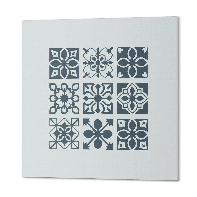 Pvc wall panel square Geometric arrangements in square patterns