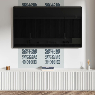 Pvc wall panel square Geometric arrangements in square patterns