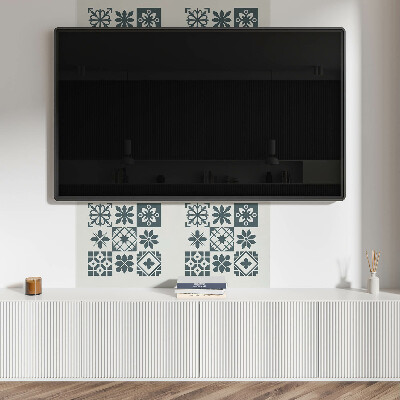 Pvc wall panel square Creative geometric shapes