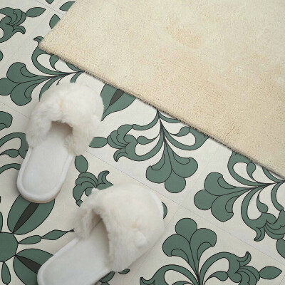 Wall panel square Attractive botanical pattern