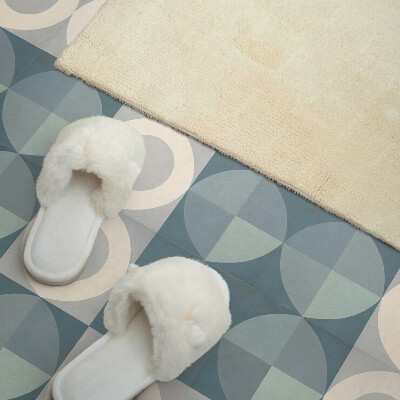 Wall panel square Geometric pattern with circles