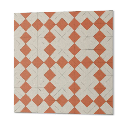 Wall paneling Geometry of rhombuses in a grid