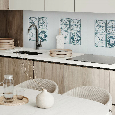 Pvc wall panel square Geometry in a tiled version