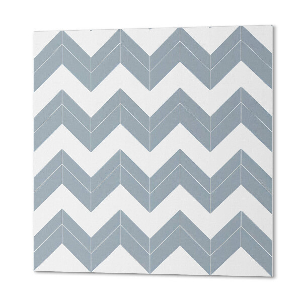 Pvc wall panel square Lines in a zigzag style