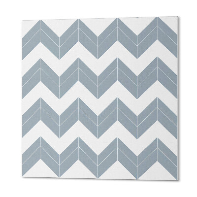 Pvc wall panel square Lines in a zigzag style