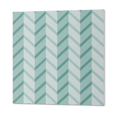 Wall panel square Zigzag line design