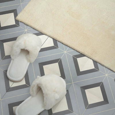 Pvc wall panel square Geometry in shades of pastels
