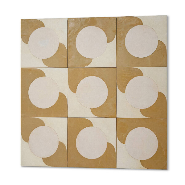 Wall paneling Abstract circles and arcs in geometry