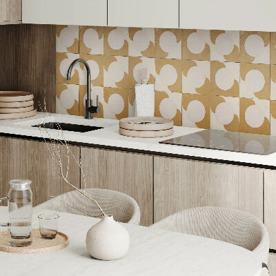 Wall paneling Abstract circles and arcs in geometry